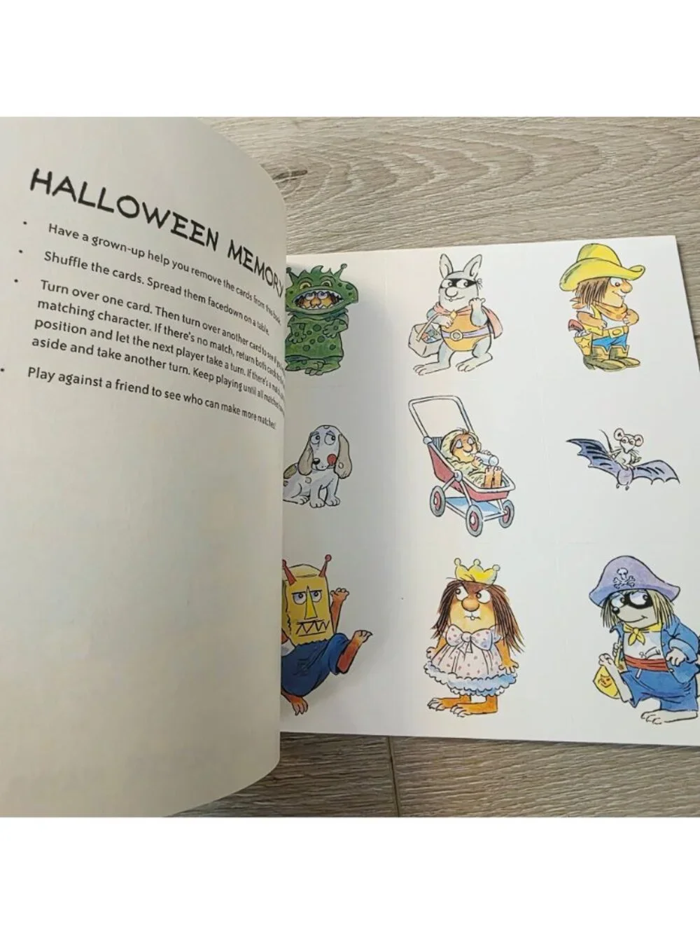 2 Holiday Little Critter Kid Books Trick or Treat Halloween Valentine's Day